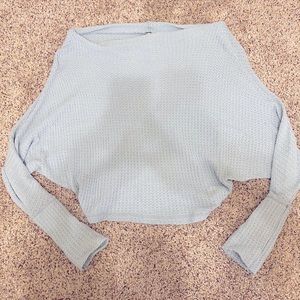 Free People off the shoulder dolman sweater